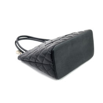 Chanel Medallion Schwarzes Leder