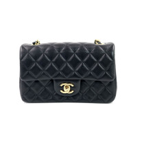 Chanel Classic Mini Rectangle Black Lambskin