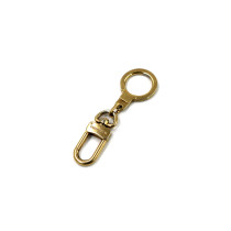 Louis Vuitton Gold Metal Keychain