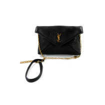 Saint Laurent Envelope Mini Pelle Nera