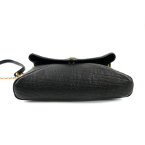 Saint Laurent Envelope Mini Cuir Noir