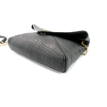 Saint Laurent Envelope Mini Cuir Noir