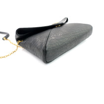 Saint Laurent Envelope Mini Black Leather