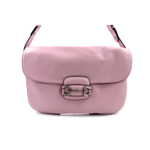 Gucci Horsebit Large Rosa Leder