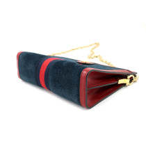 Gucci Ophidia Schwarzes Wildleder