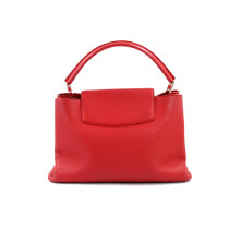Louis Vuitton Capucines Rotem Leder