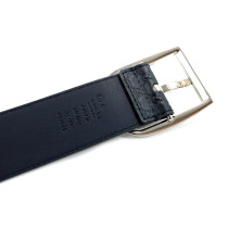 Gucci Gürtel Guccissima Leder Blau