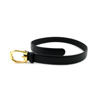 Gucci Schwarzer Ledergürtel