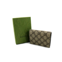 Portefeuille Gucci GG Beige