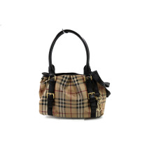 Burberry Beige Leder Umhängetasche
