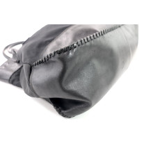 Prada Shopping Toile et Cuir Noir