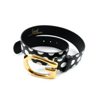 Gucci Ceinture Memorable Cuir Noir