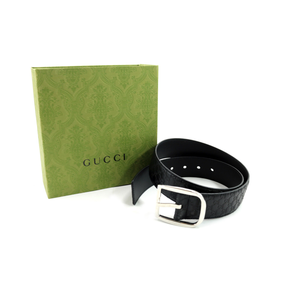 Gucci Ledergürtel Schwarz