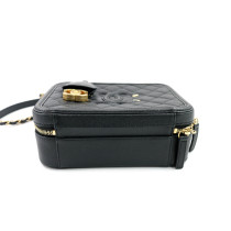 Chanel Vanity Black Caviar Leather