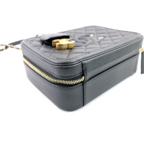 Chanel Vanity Médium Cuir Caviar Noir