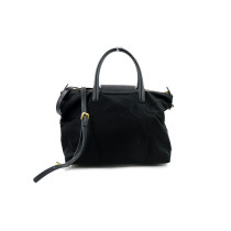 Prada Shopper Tela Vela Nera