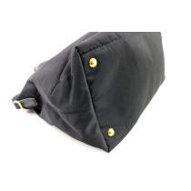 Prada Shopper Tela Vela Nera