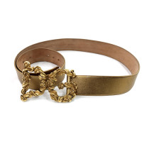Dolce & Gabbana Bronze Leather Belt