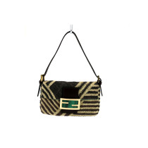 Fendi Bauletto Mini Limited Rafia Multicolor