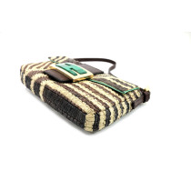 Fendi Bauletto Mini Limited Rafia Multicolor