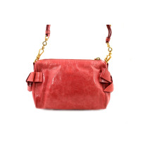 Miu Miu Bow Bag Coral Leather