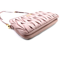 Miu Miu Pochette Pelle Matelassè Mughetto