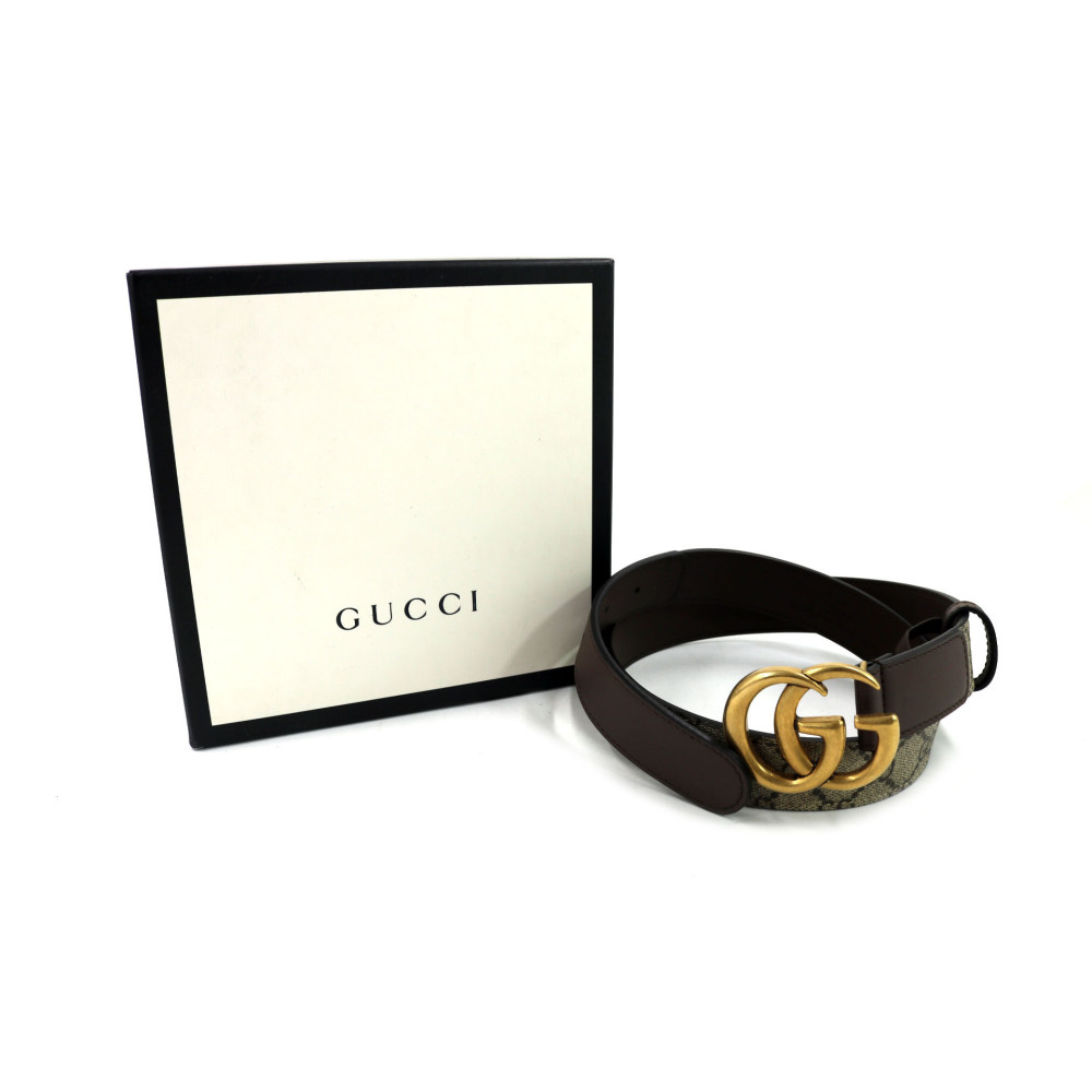 Gucci Brown Leather Belt