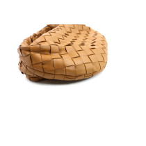 Bottega Veneta Jodie Leather Biscuit