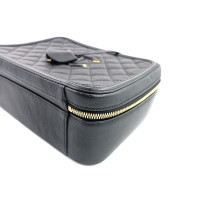 Chanel Box Schwarzes Leder