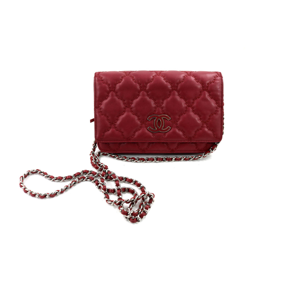 Chanel Woc Rotes Leder
