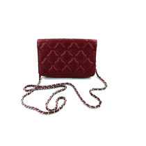 Chanel Woc Red Leather