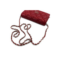 Chanel Woc Cuir Rouge