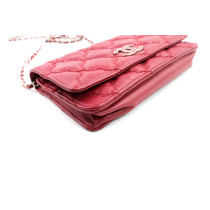 Chanel Woc Red Leather