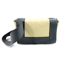 Celine Frame Cuir Gris et Crème