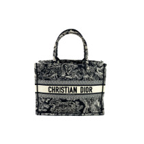Dior Book Tote Tissu Bleu