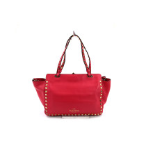 Valentino Rockstud Shopping Leder Rosa