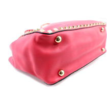 Valentino Rockstud Shopping Cuir Rose