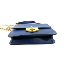 Prada Tracollina Pelle Blu