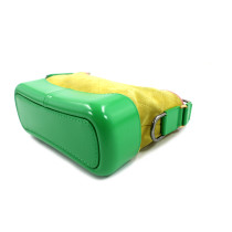 Chanel Gabrielle Yellow and Green Leather