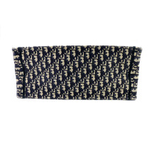 Dior Book Tote Stoff Blau