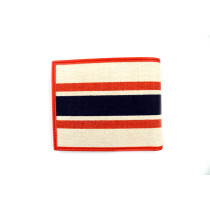Gucci Wallet in Cream and Orange Canvas