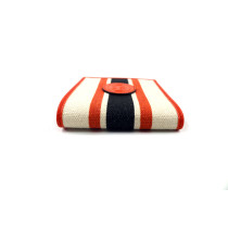 Portefeuille Gucci Toile Crème et Orange