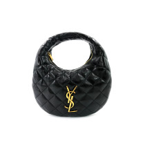 Saint Laurent Icarino Cuir Noir