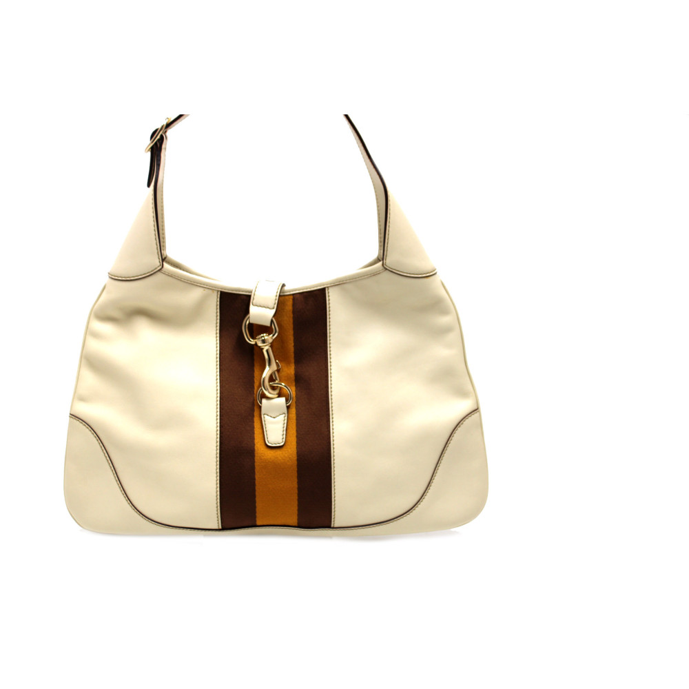 Gucci Jackie Pelle Avorio