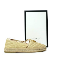 Gucci Espadrillas Cotone Naturale Beige