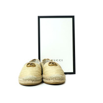 Gucci Espadrillas Cotone Naturale Beige