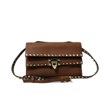 Valentino Rockstud Pelle Marrone