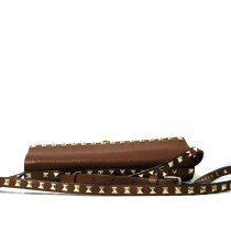 Valentino Rockstud Pelle Marrone