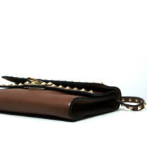 Valentino Rockstud Pelle Marrone