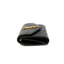 Saint Laurent Portafoglio Cassandre Pelle Nera